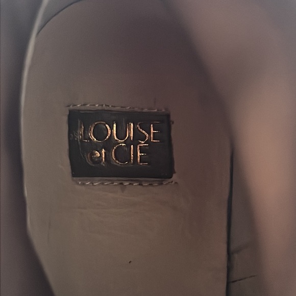 LOISE et CIE LEATHER ANKLE BOOTIES pointy toe SIZE 10M/42 tan - Picture 7 of 12